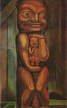 Totem Mother kitwancool 1928 - Emily Carr