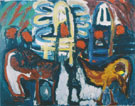 Tropical Street 1985 - Karel Appel