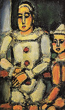 Two Clowns c1935 - George Rouault