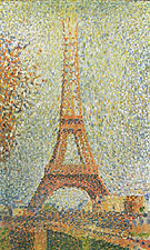 The Eiffel Tower 1889 - Georges Seurat