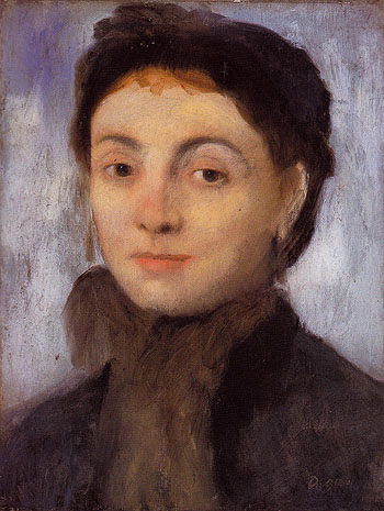 Madame Gaujelin 1867 - Edgar Degas reproduction oil painting