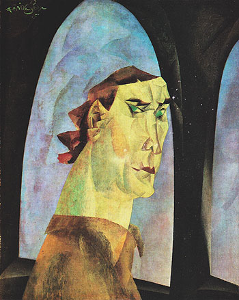 Self Portrait 1915 - Lyonel Feininger reproduction oil painting