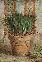 Flowerpot with Chives 1887 - Vincent van Gogh