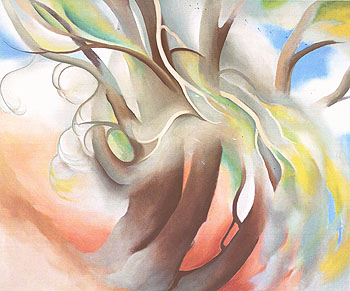 Untitled Tree c1945 - Georgia O'Keeffe reproduction oil painting