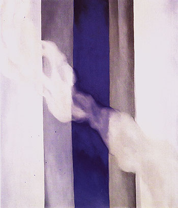 Blue I 1958 - Georgia O'Keeffe reproduction oil painting