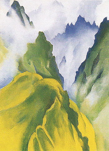 Machu Pichu I 1957 - Georgia O'Keeffe reproduction oil painting