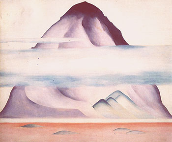 Misti A Memory 1957 - Georgia O'Keeffe reproduction oil painting