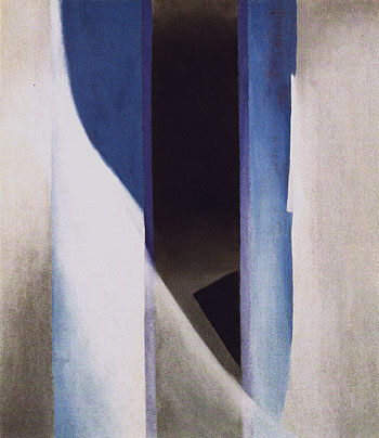 Blue 2 1958 - Georgia O'Keeffe reproduction oil painting