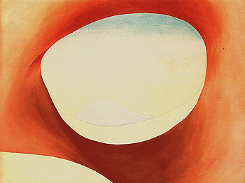 Pedernal From The Ranch 1 1956 - Georgia O'Keeffe reproduction oil painting