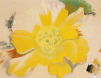 Untitled Cactus Flower 1940 - Georgia O'Keeffe reproduction oil painting