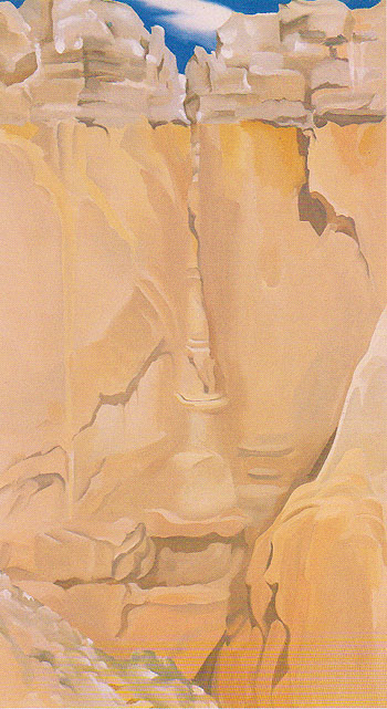 Part Of The Cliff 1946 - Georgia O'Keeffe reproduction oil painting