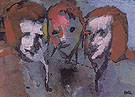 Three Heads - Emile Nolde