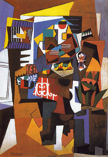 The Bird Cage 1923 - Pablo Picasso reproduction oil painting