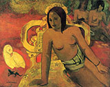 Vairumati c1897 - Paul Gauguin