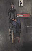 Woman on a High Stool Germaine Raynal 1914 - Henri Matisse