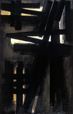 Painting 23 May 1953 - Pierre Soulages