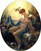 Portrait of Mlle Lange as Danae 1799 - Anne-Louis Girodet de Roucy-Trioson