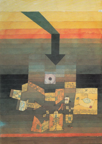 Stricken Place 1922 - Paul Klee reproduction oil painting