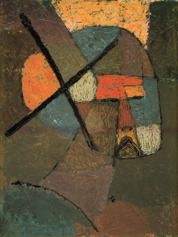 Struck From The Lists 1933 - Paul Klee reproduction oil painting