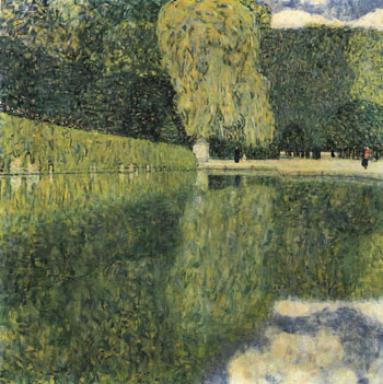 Schonbrunn Park 1916 - Gustav Klimt reproduction oil painting