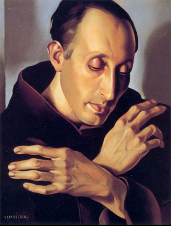 Saint Anthony c1936 - Tamara de Lempicka reproduction oil painting