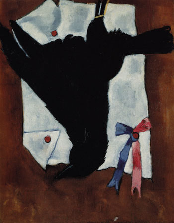 Crow with Ribbons 1941 - Marsden Hartley reproduction oil painting