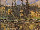 Isles of Spruce c1922 66 - Arthur Lismer reproduction oil painting