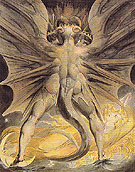 The Great Red Dragon and the Woman Clothed with the Sun c1806 - William Blake