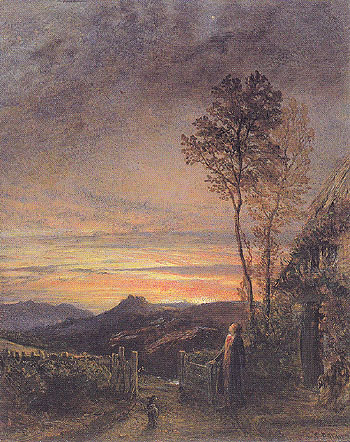 The Rising of the Skylark c1843 - Samuel Palmer reproduction oil painting