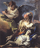 Hagar and Ismael in the Wilderness c1732 - Giovanni Barrista Tiepolo