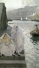 In the Harbour of Algiers 1887 - Anders Zorn reproduction oil painting