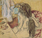 Woman at Her Toilette 1889 - Edgar Degas