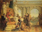 Maecenas Presenting the Liberal Arts to the Emperor Augustus c1745 - Giovanni Barrista Tiepolo