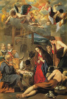 Adoration of the Shepherds - Juan Bautista Del Maino