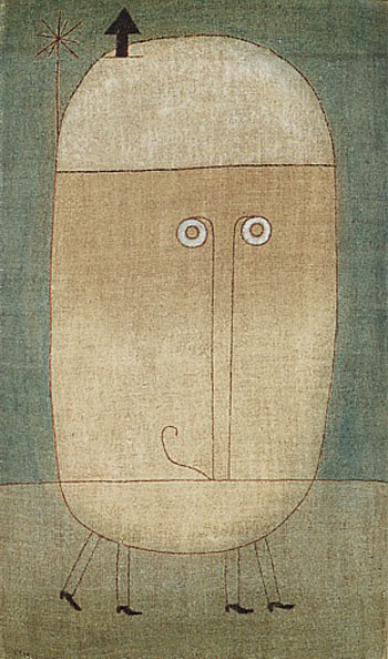 Mask of Fear - Paul Klee reproduction oil painting