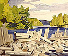 Old Dam - A.J. Casson