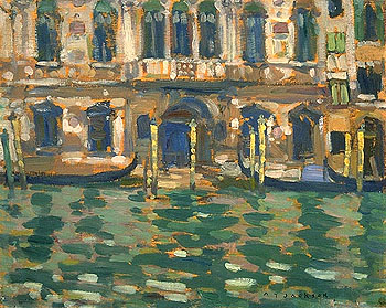 Grand Canal Venice 1912 - A.Y. Jackson reproduction oil painting