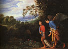 Tobias and Raphael returning with Fish - Adam Elsheimer