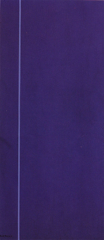 Queen of the Night II 1967 - Barnett Newman reproduction oil painting