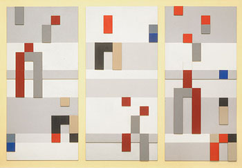 Vertical and Horizontal Composition 1928 - Sophie Taeuber Arp reproduction oil painting