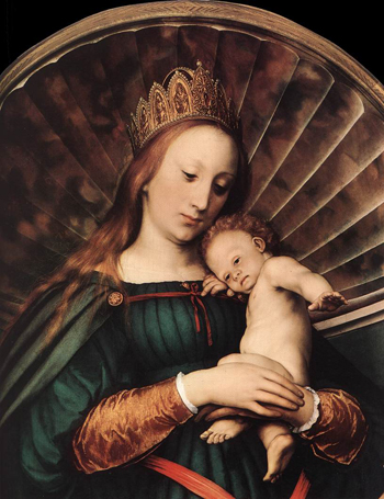 Darmstadt Madonna Hans the Younger Holbein - Guido Reni reproduction oil painting