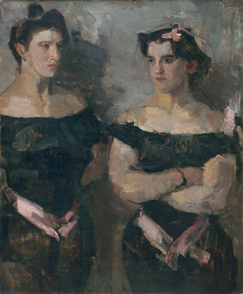 The Sisters Daineff Sun - Isaac Israels reproduction oil painting