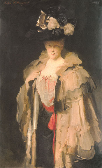 Mrs Charles Hunter 1898 - John Singer Sargent reproduction oil painting