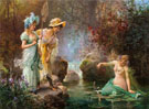 A Water Idyll - Hans Zatzka