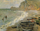 Etretat 1883 - Claude Monet