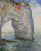 The Manneporte Etretat 1886 - Claude Monet