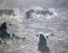Storm Coast of Belle Ile 1886 - Claude Monet