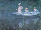The Boat at Giverny 1887 - Claude Monet