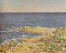 The Sea Near Antibes 1888 - Claude Monet