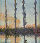 Poplars 1891 - Claude Monet